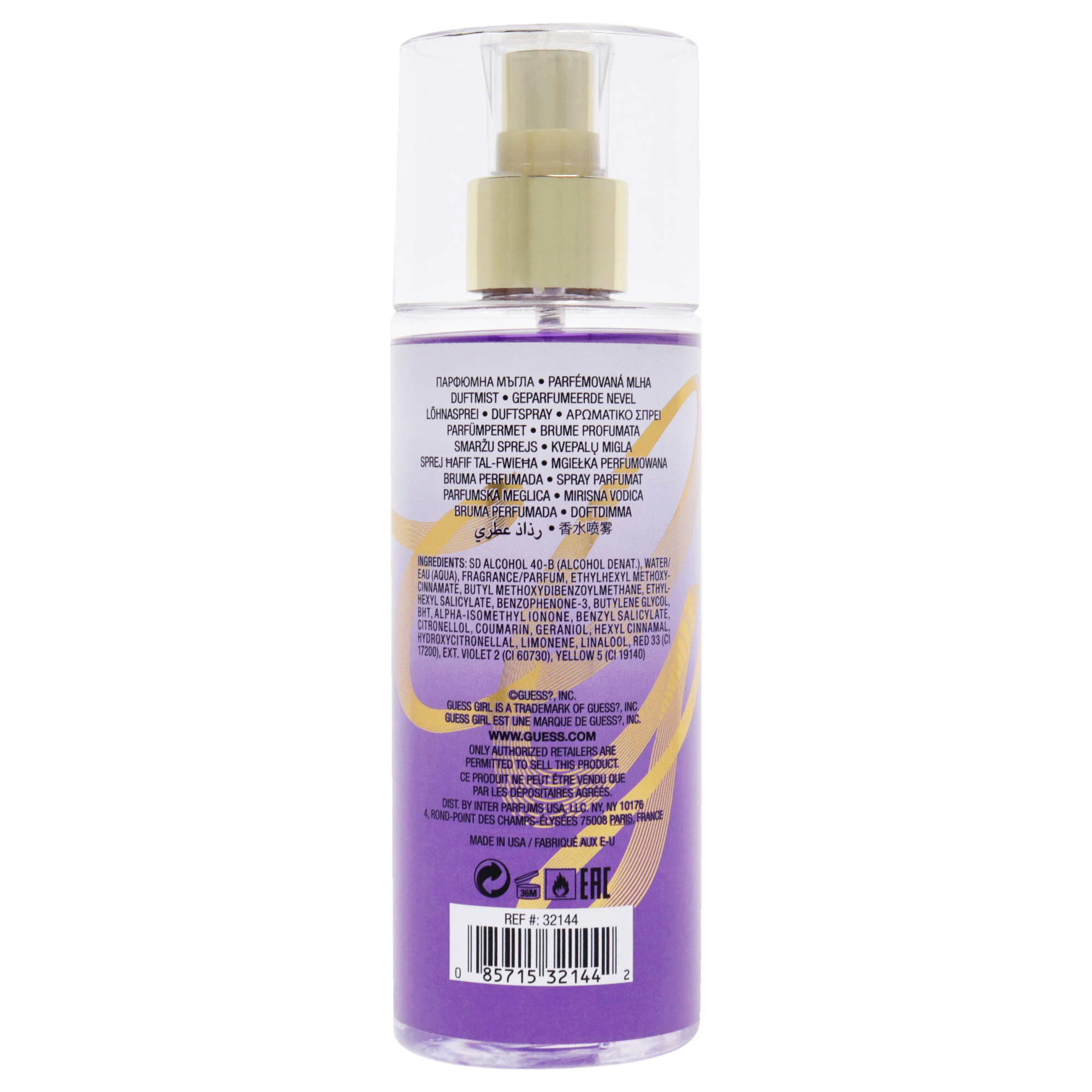 Foto 3 pulgar | Fragancia en Aerosol Guess Girl Belle para Mujer 250 ml - Venta Internacional