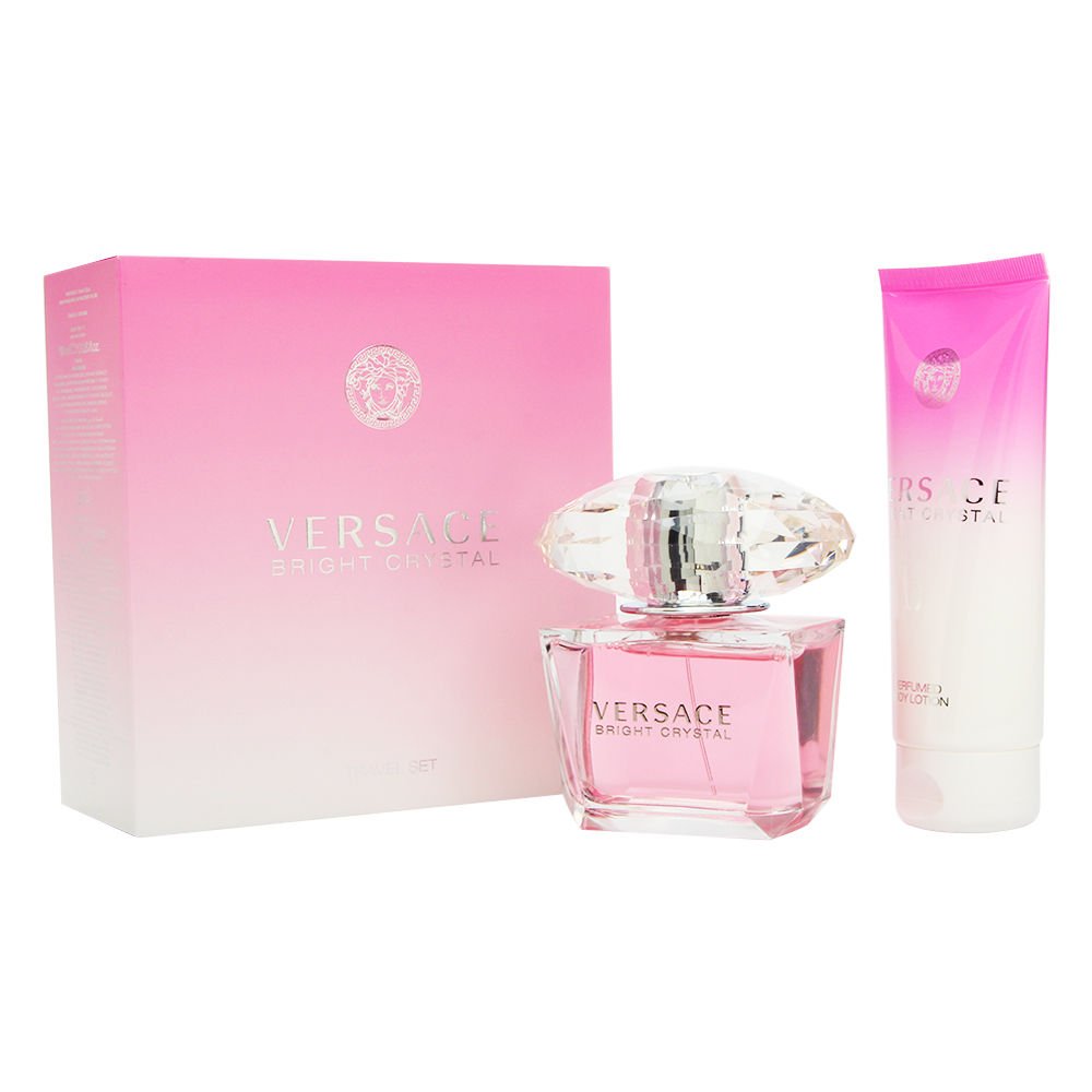 Set de Regalo Perfume Versace Bright Crystal Eau De Toilette - Venta Internacional
