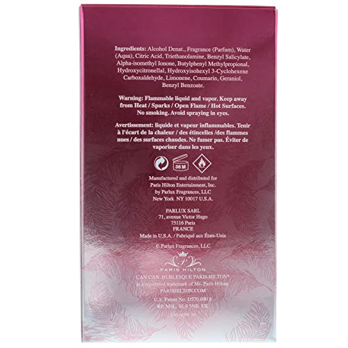 Foto 4 pulgar | Perfume Paris Hilton Can Can Burlesque Eau De Toilette 100 Ml - Venta Internacional
