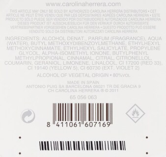 Foto 6 | Perfume Carolina Herrera Ch Eau De Toilette 50 Ml para Mujer - Venta Internacional