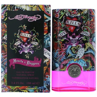 Foto 1 | Perfume Ed Hardy De Christian Audigier En Forma De Corazón Y Dagas 100 Ml - Venta Internacional
