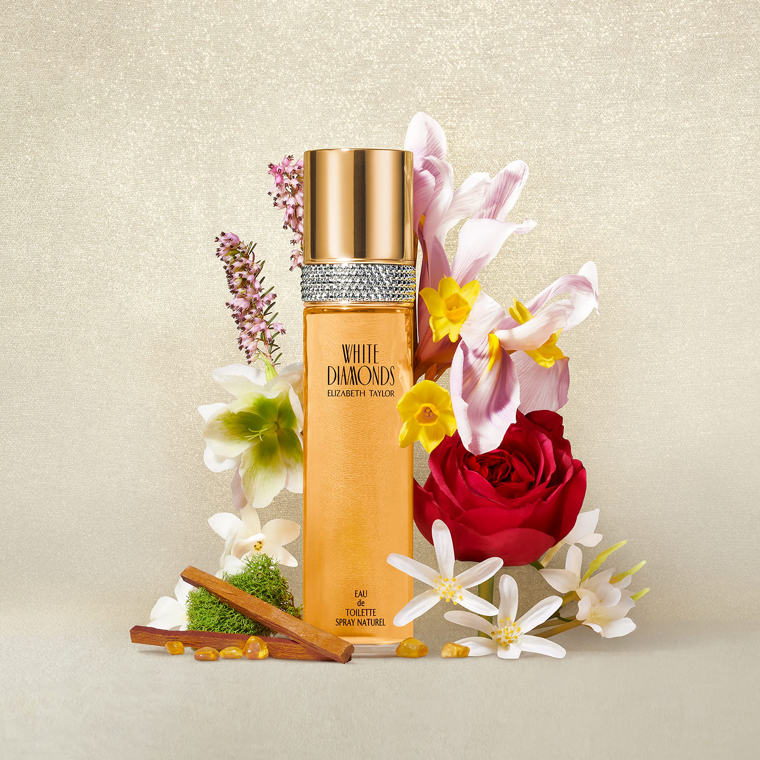 Foto 4 | Polvo Corporal Elizabeth Taylor White Diamonds Para Mujer 76 Ml - Venta Internacional