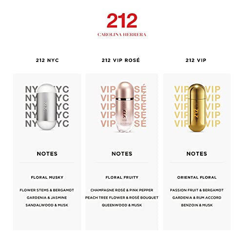 Foto 6 pulgar | Perfume Carolina Herrera 212 Vip Rose para Mujer Edt 80 ml - Venta Internacional