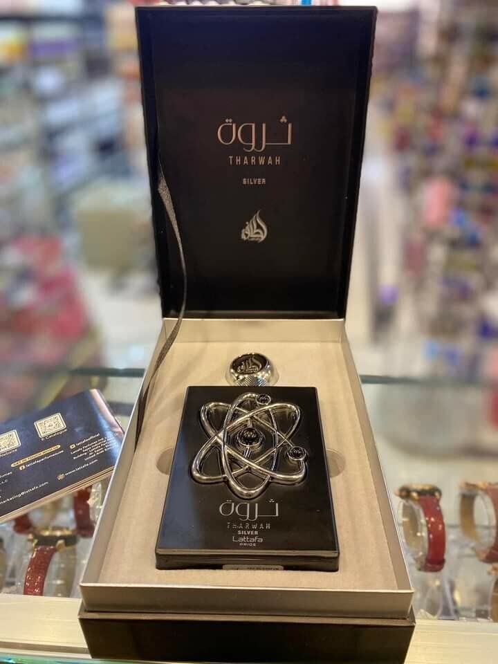Foto 5 pulgar | Perfume Lattafa Perfumes Tharwah Silver Eau De Parfum 100 ml - Venta Internacional.