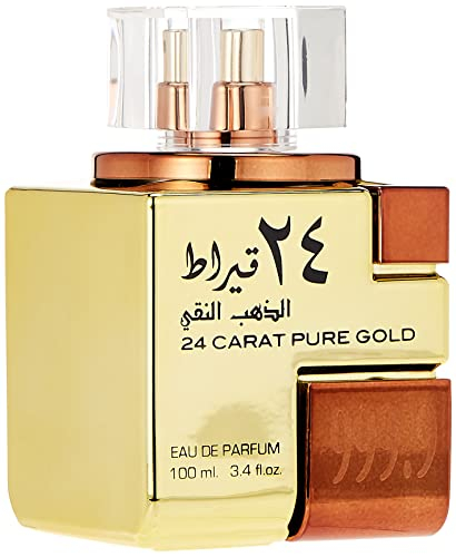 Perfume Lattafa 24 Carat Pure Gold Eau de Parfum 100 ml Unisex - Venta Internacional