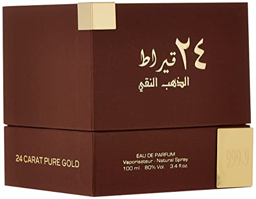 Foto 3 pulgar | Perfume Lattafa 24 Carat Pure Gold Eau de Parfum 100 ml Unisex - Venta Internacional