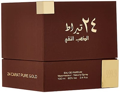 Foto 2 | Perfume Lattafa 24 Carat Pure Gold Eau de Parfum 100 ml Unisex - Venta Internacional