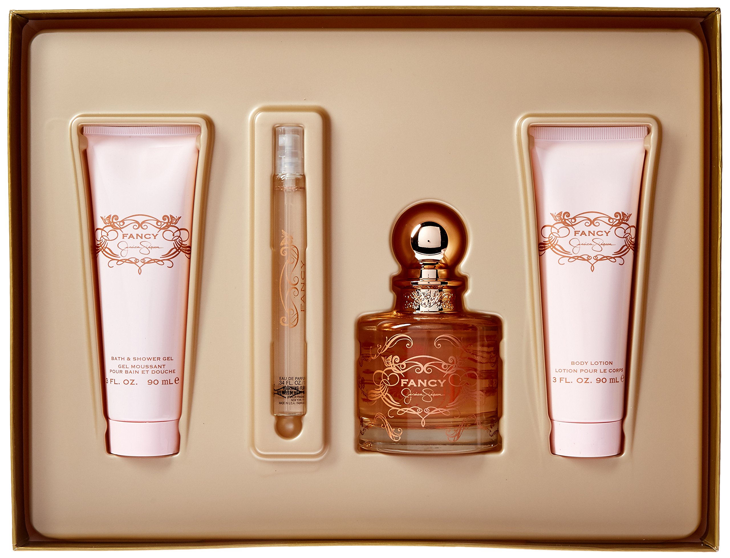 Foto 2 | Estuche para Mujer Jessica Simpson Fancy 4 Piezas-Venta Internacional