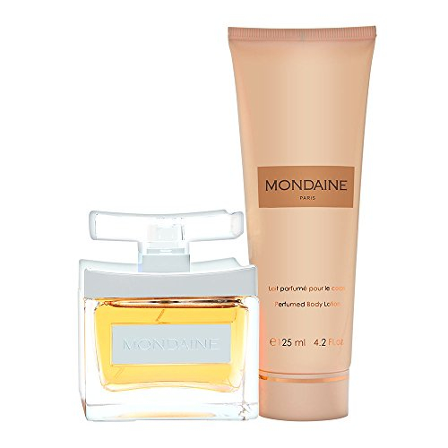 Set De Perfume De Regalo Mondaine Eau De Parfum 90 Ml + Loción 125 Ml - Venta Internacional.