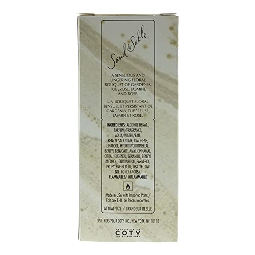 Foto 7 pulgar | Perfume Coty Sand And Sable Edc En Aerosol Para Mujer, 11 Ml - Venta Internacional.