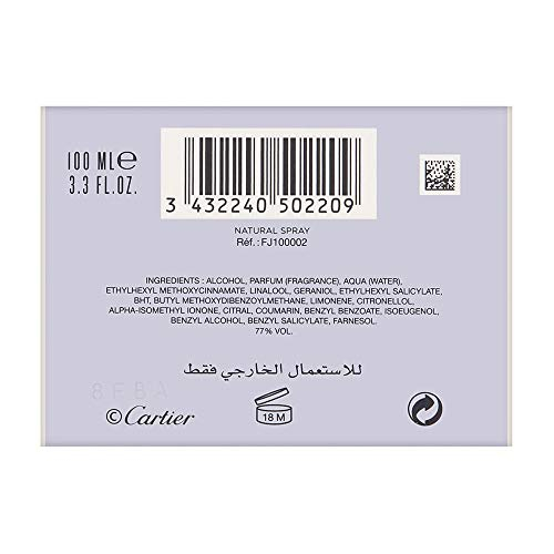 Foto 3 pulgar | Perfume Cartier Carat Eau de Parfum 100 ml para Mujer - Venta Internacional