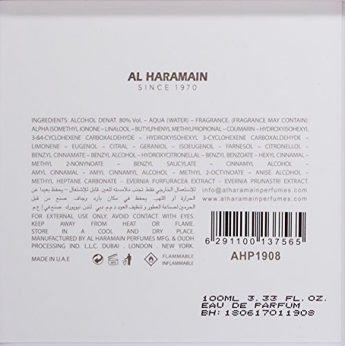 Foto 6 pulgar | Perfume Al Haramain L'aventure Eau De Parfum Para Mujer, 100 Ml - Venta Internacional.