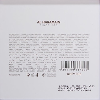 Foto 5 | Perfume Al Haramain L'aventure Eau De Parfum Para Mujer, 100 Ml - Venta Internacional.