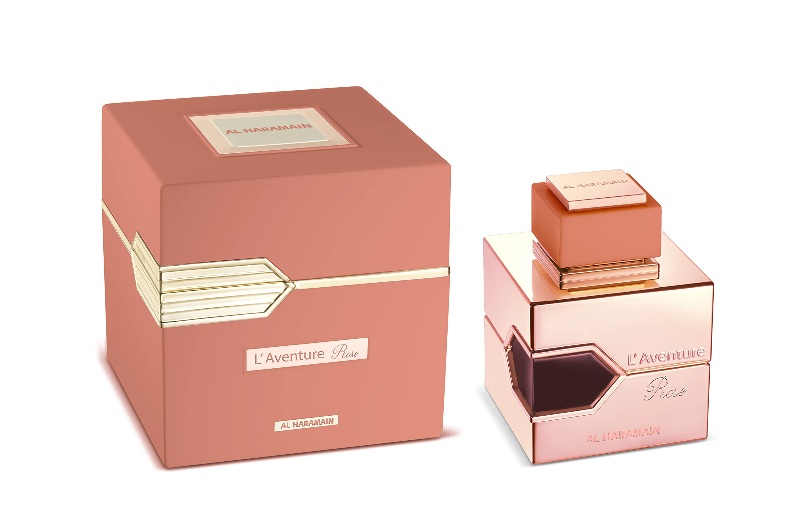 Perfume Al Haramain L'aventure Rose Eau De Parfum Para Mujer, 100 Ml - Venta Internacional.
