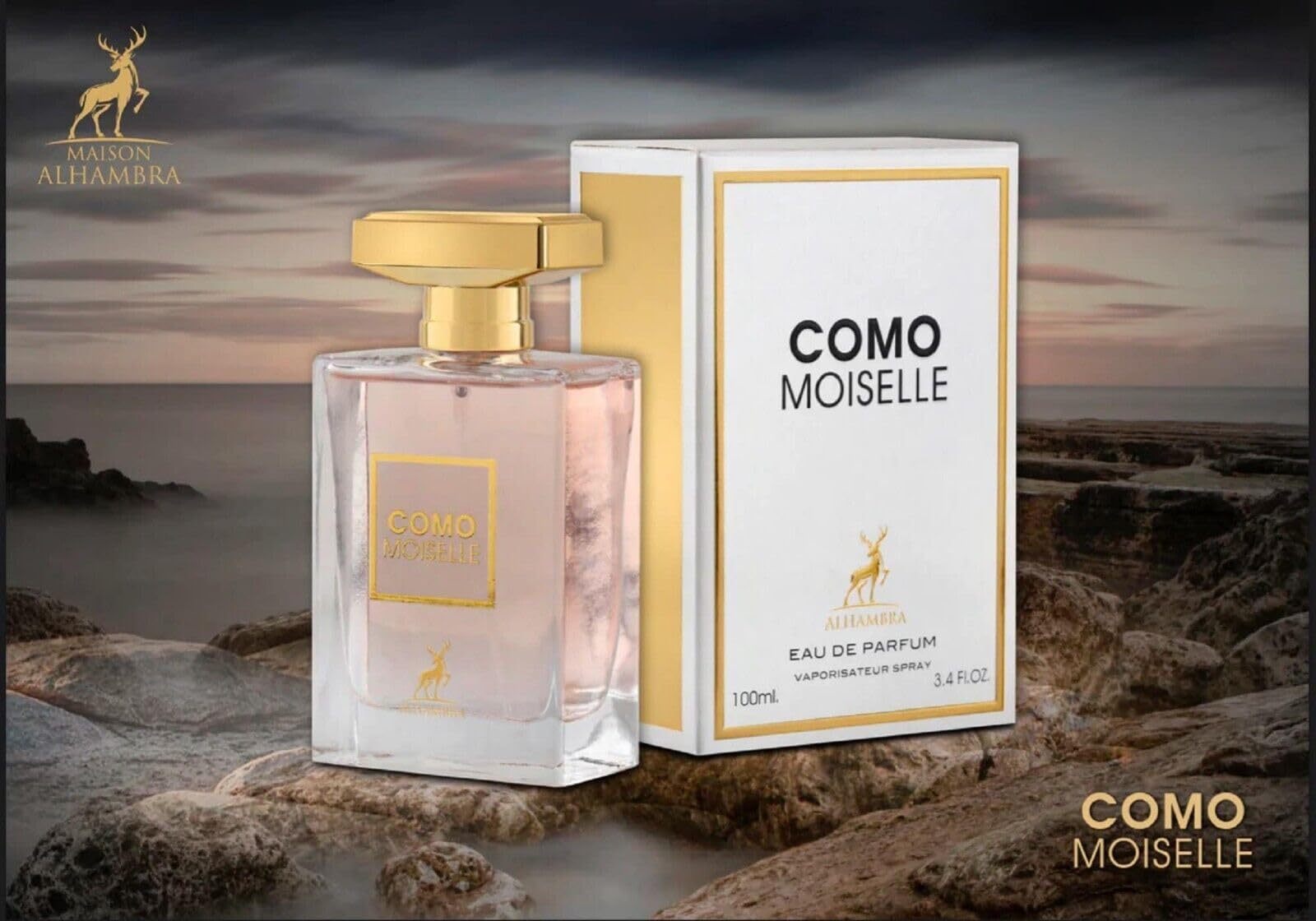 Foto 3 pulgar | Perfume Alhambra Como Moiselle Eau de Parfum 100 Ml - Venta Internacional