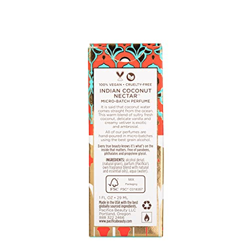 Foto 4 pulgar | Spray De Néctar De Coco Indio Perfume Pacifica Beauty, 100 Ml - Venta Internacional.
