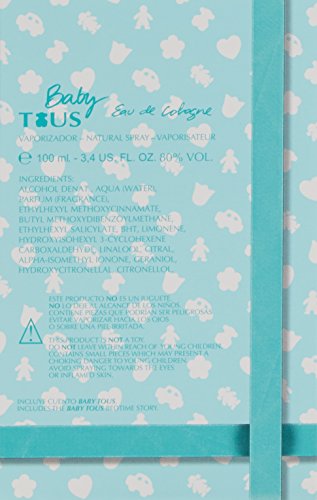Foto 4 pulgar | Perfume Tous Baby Eau De Cologne 100 Ml (3.4 Fl. Oz.) Para Bebé - Venta Internacional.