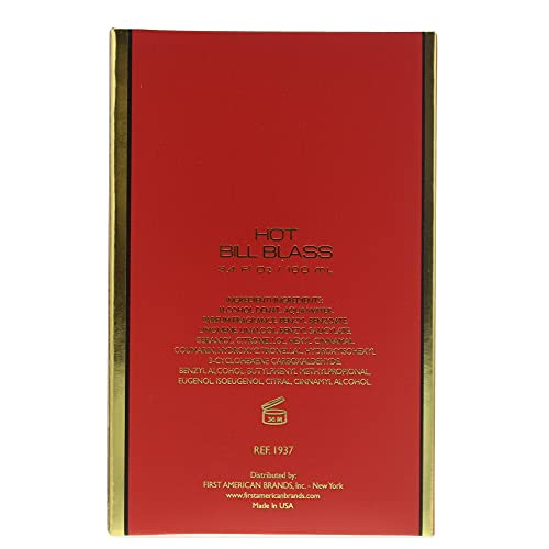 Foto 3 | Perfume Bill Blass Hot Eau De Parfum 100 Ml Para Mujer - Venta Internacional.