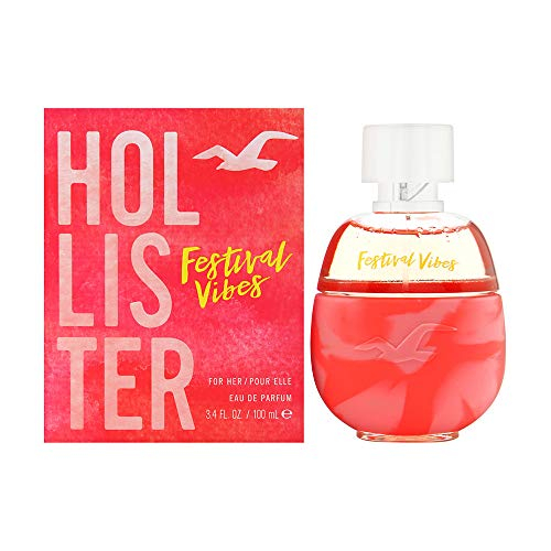 Perfume Hollister Festival Vibes Eau De Parfum Para Mujer, 100 Ml - Venta Internacional.