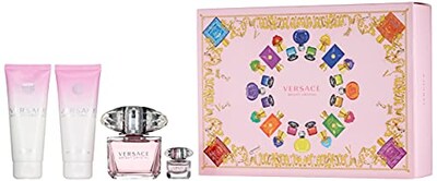 Foto 4 | Set De 4 Piezas De Perfume Versace Bright Crystal Para Mujer, 283 Ml - Venta Internacional