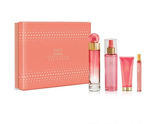 Set de Regalo Perfume Perry Ellis 360 con Eau De T de 100 ml para Mujer - Venta Internacional