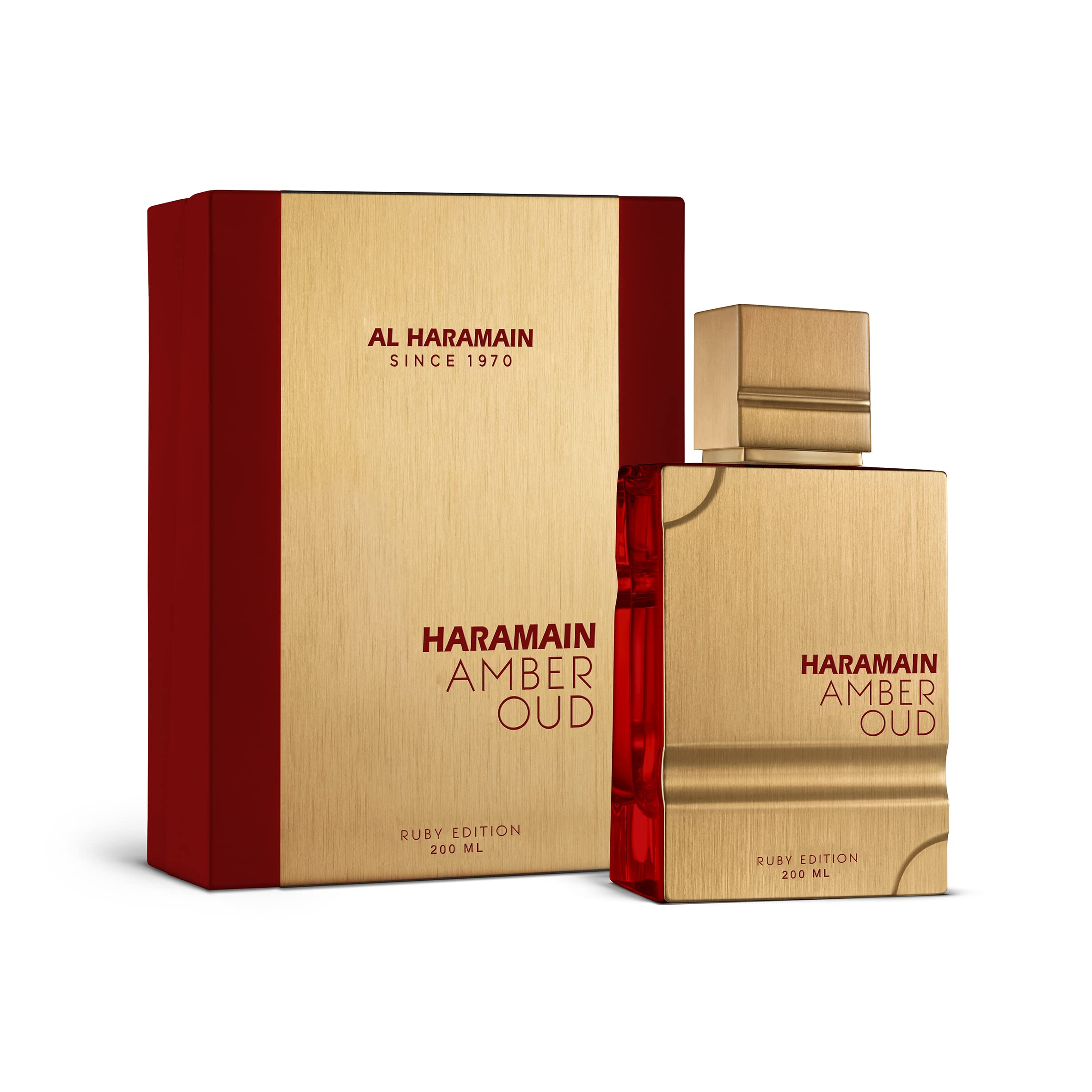 Perfume Al Haramain Amber Oud Ruby Edition 200 - Venta Internacional