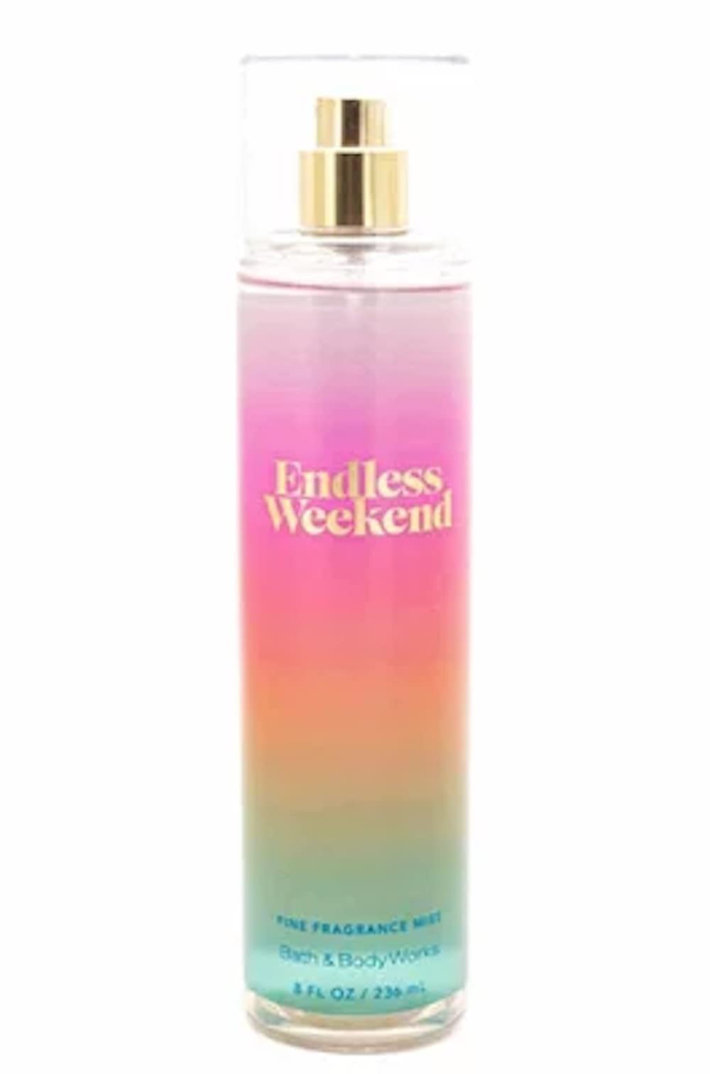 Body Mist Bath & Body Works Endless Weekend para Mujer 236 Ml -Venta Internacional
