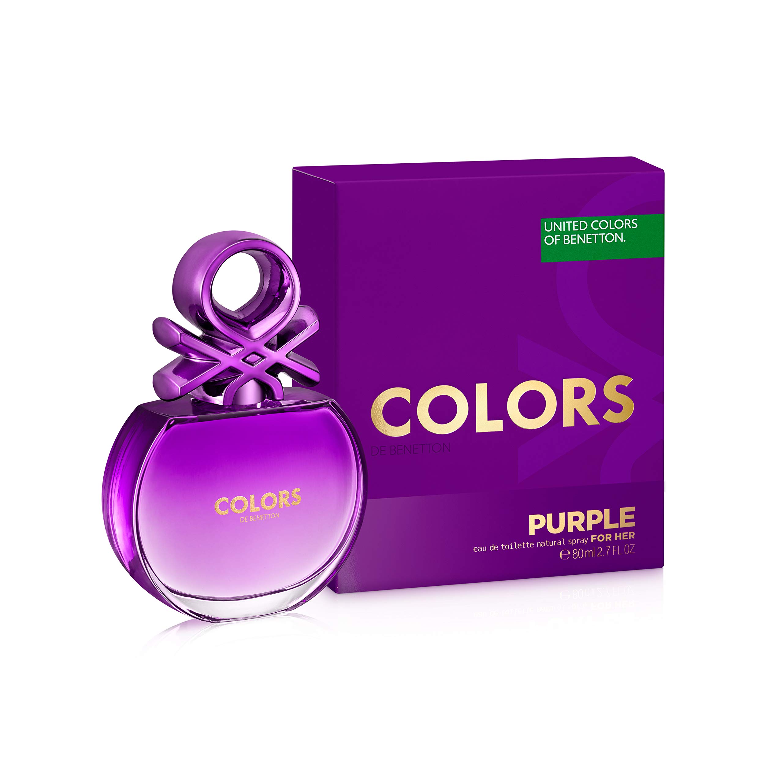 Foto 3 pulgar | Perfume Benetton United Colors Purple Eau De Toilette 80 ml - Venta Internacional