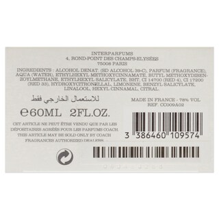 Foto 5 | Perfume Coach Dreams Edp En Aerosol Para Mujer 60 Ml - Venta Internacional