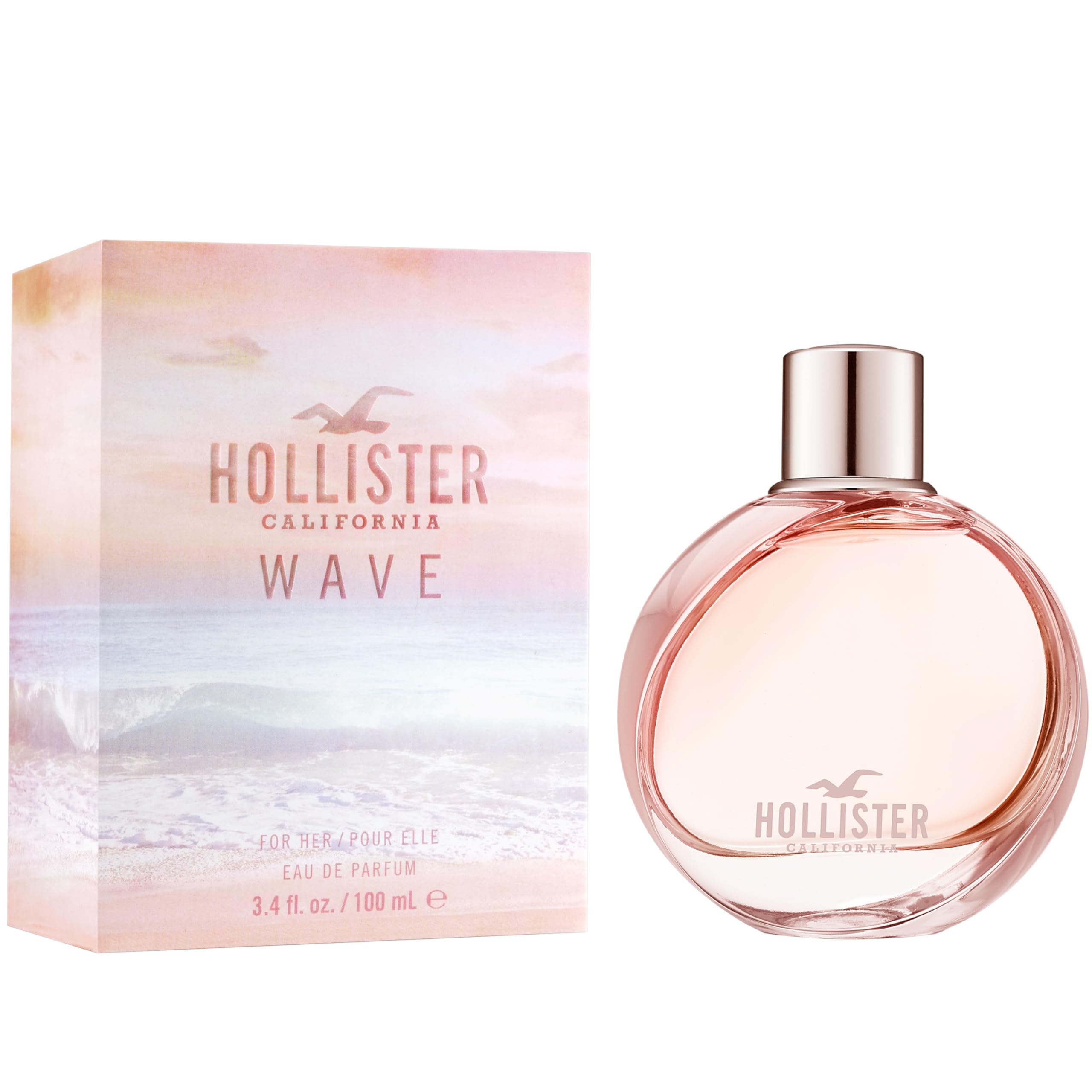 Foto 3 pulgar | Hollister Wave Women Eau De Parfum, 3.4 Onzas - Venta Internacional