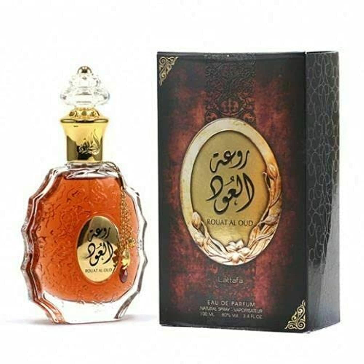 Perfume Lattafa Rouat Al Oud Eau De Parfum, 100 Ml, Para Unisex - Venta Internacional.