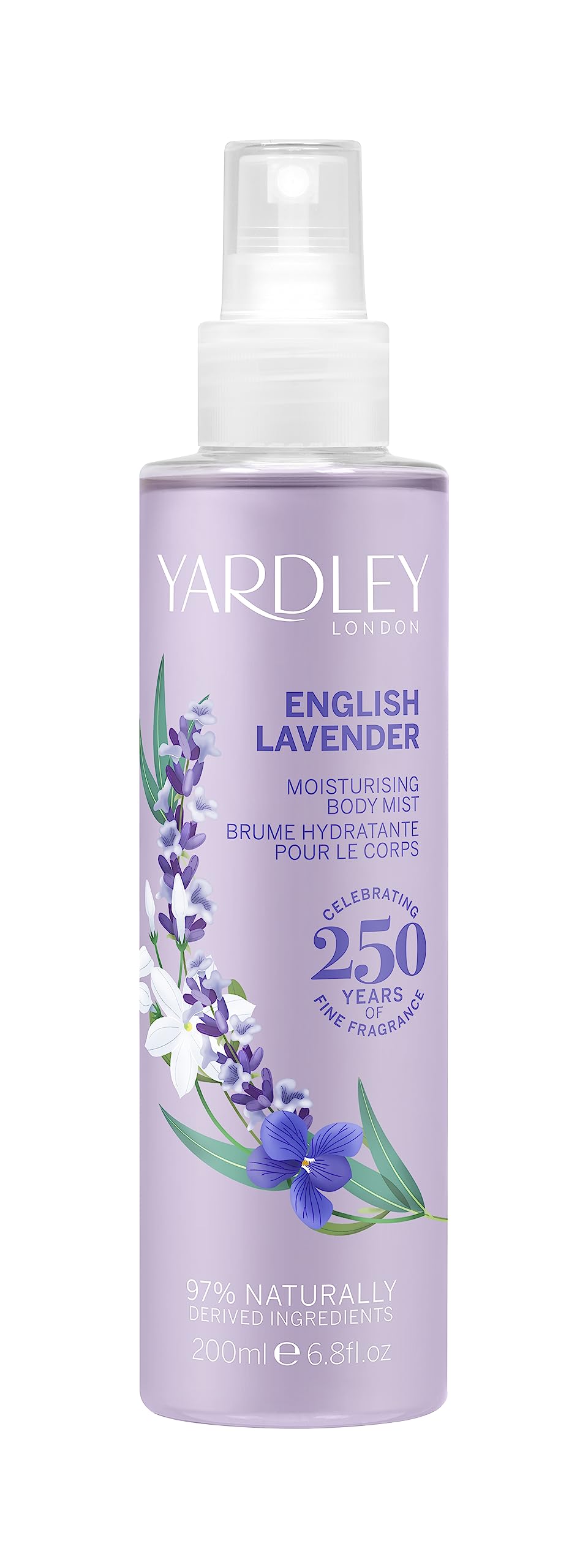 Foto 2 pulgar | Fragrance Mist Yardley English Lavender 200 Ml Para Mujer - Venta Internacional.