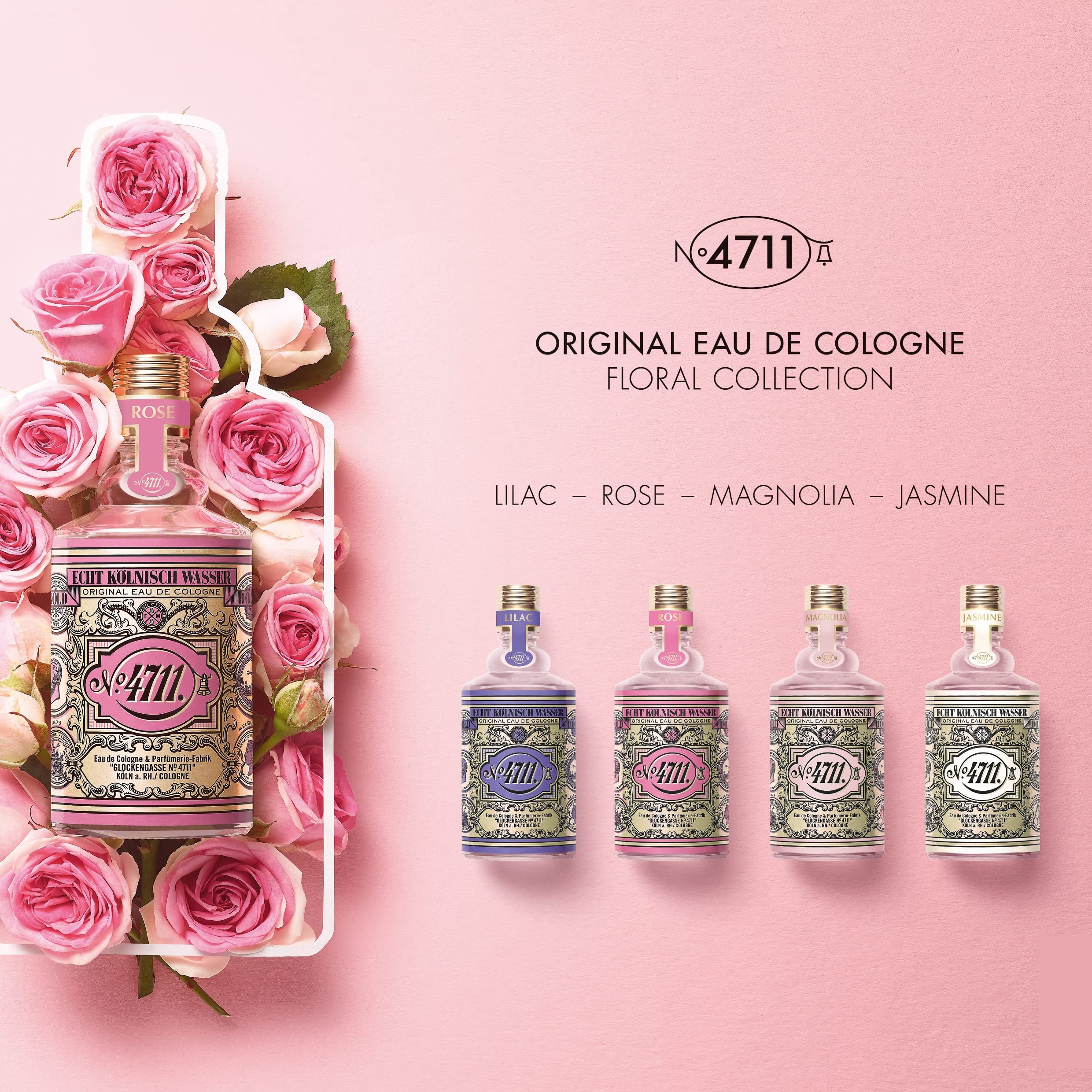 Foto 2 | Perfume 4711 Rose Eau De Cologne En Aerosol, 100 Ml, Para Unisex - Venta Internacional.