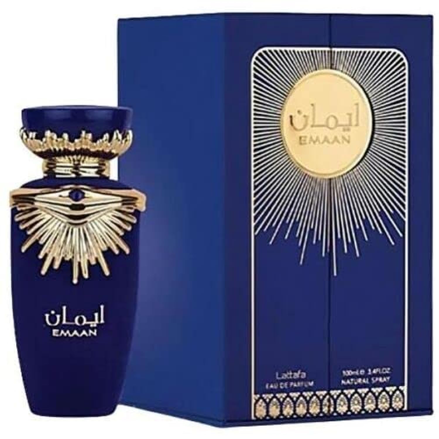 Perfume Lattafa Eman Eau De Parfum 100 Ml Para Hombre Y Mujer - Venta Internacional.
