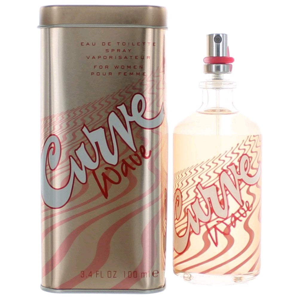 Foto 2 pulgar | Perfume Liz Claiborne Curve Wave Eau De Toilette 100 Ml Para W - Venta Internacional.