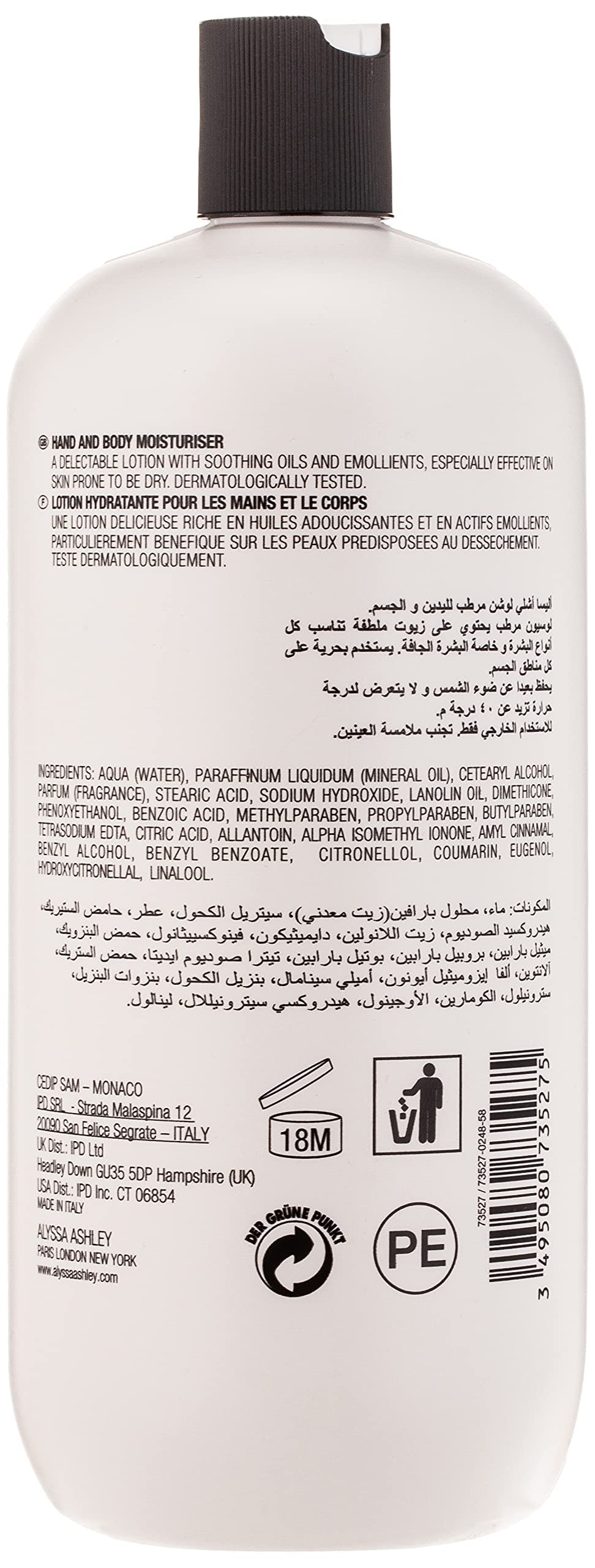 Foto 4 pulgar | Loción para Manos y Cuerpo Alyssa Ashley Musk 750 ml -Venta Internacional