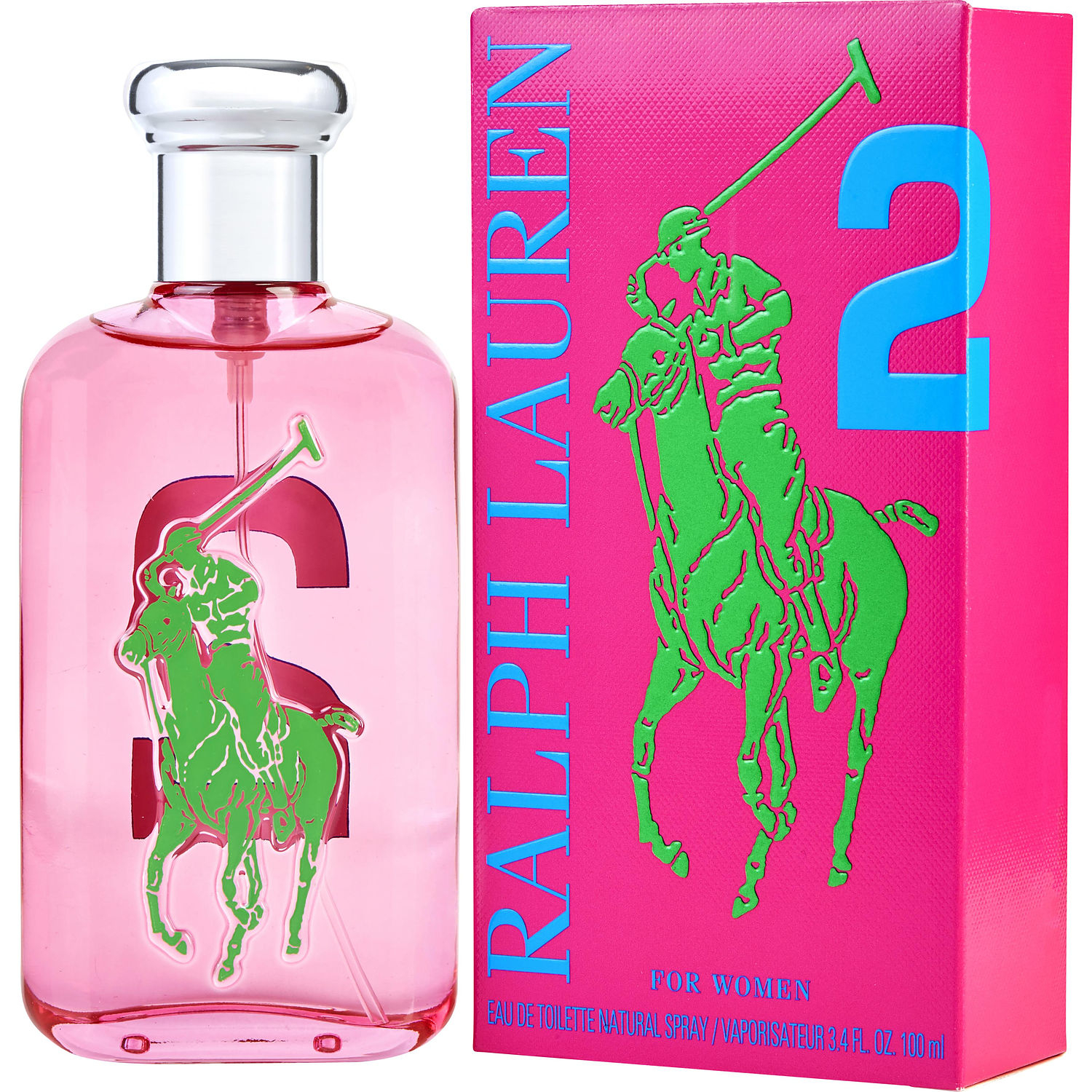 Foto 2 pulgar | Polo Big Pony #2 Edt Spray 3.4 Oz - Venta Internacional.