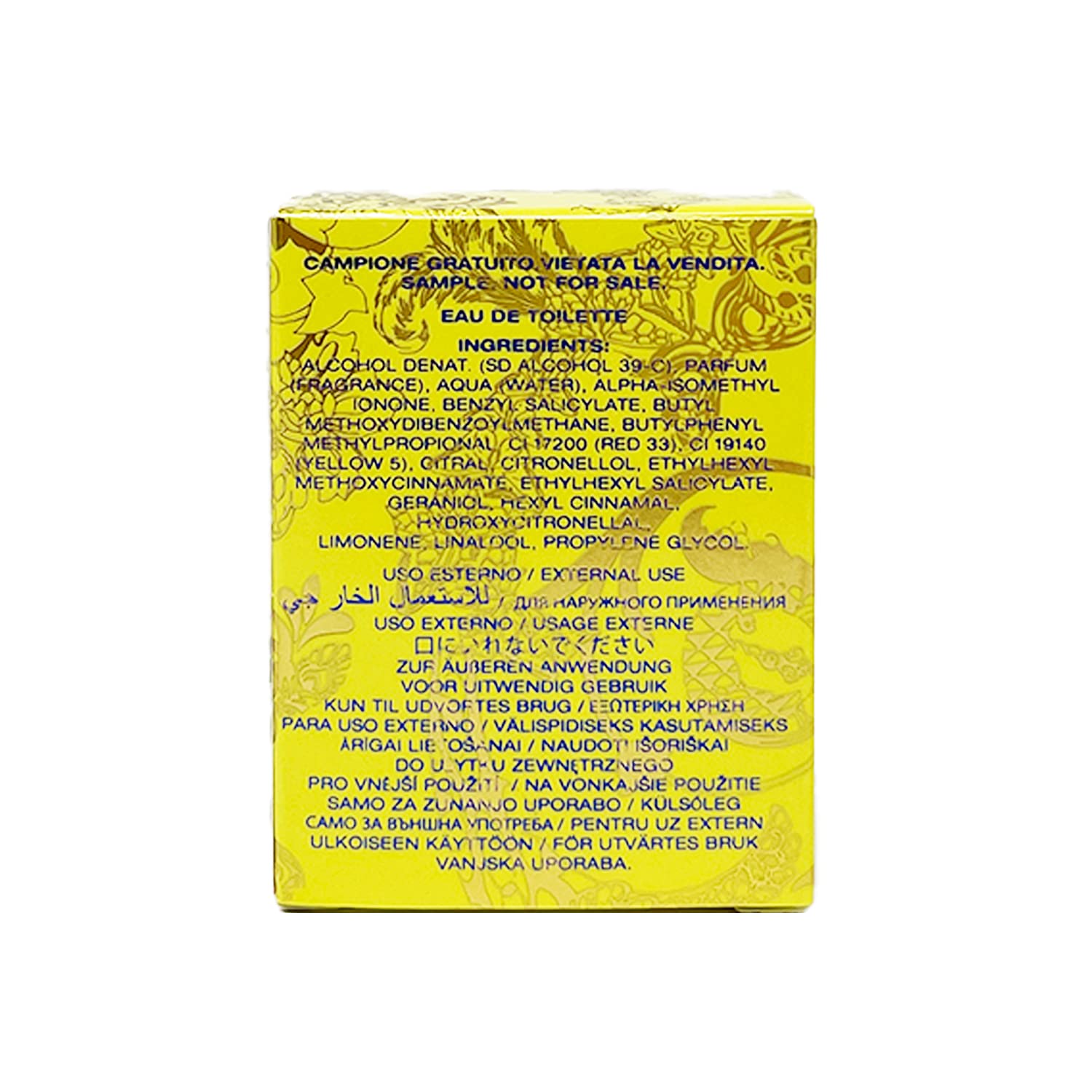 Foto 3 pulgar | Perfume Versace Yellow Diamond Mini Edt De 5 ml para Mujer -Venta Internacional