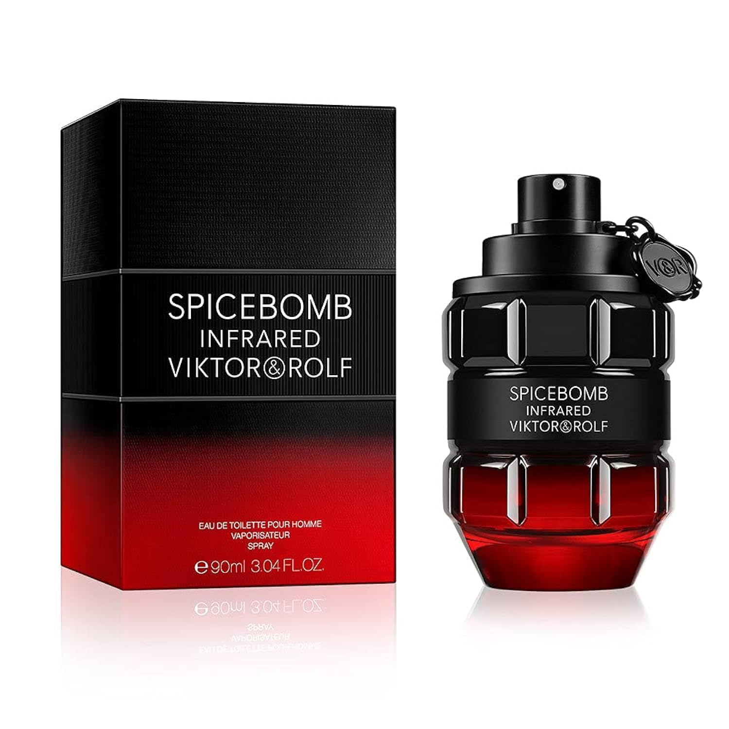 Foto 2 pulgar | Perfume Viktor & Rolf Spicebomb Infrared Edt 90 Ml Para Hombre - Venta Internacional.