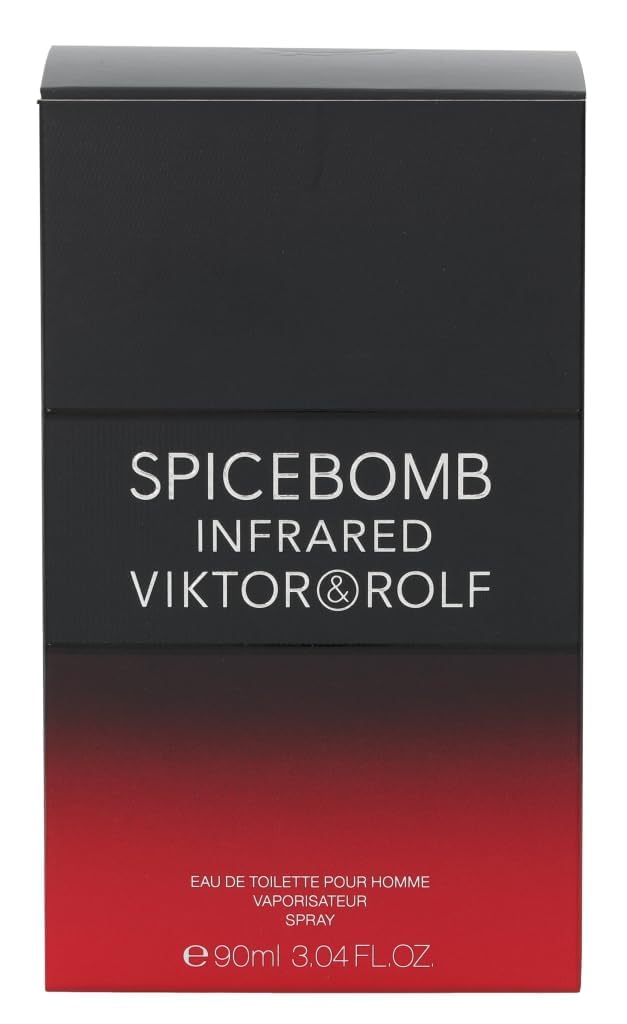Foto 4 pulgar | Perfume Viktor & Rolf Spicebomb Infrared Edt 90 Ml Para Hombre - Venta Internacional.