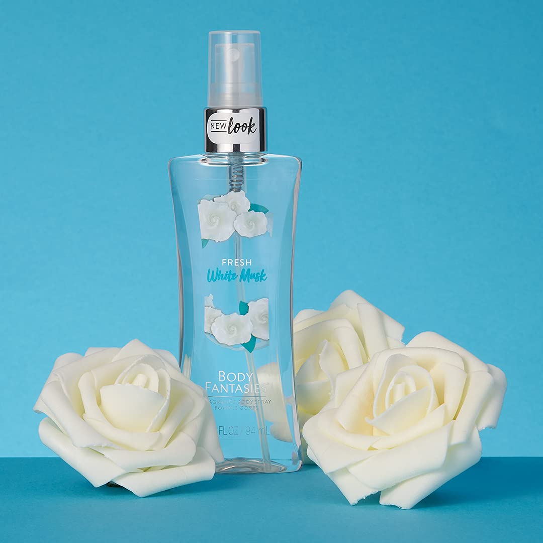 Foto 7 pulgar | Perfume Corporal Body Fantasies Fresh White Musk 236 Ml - Venta Internacional.
