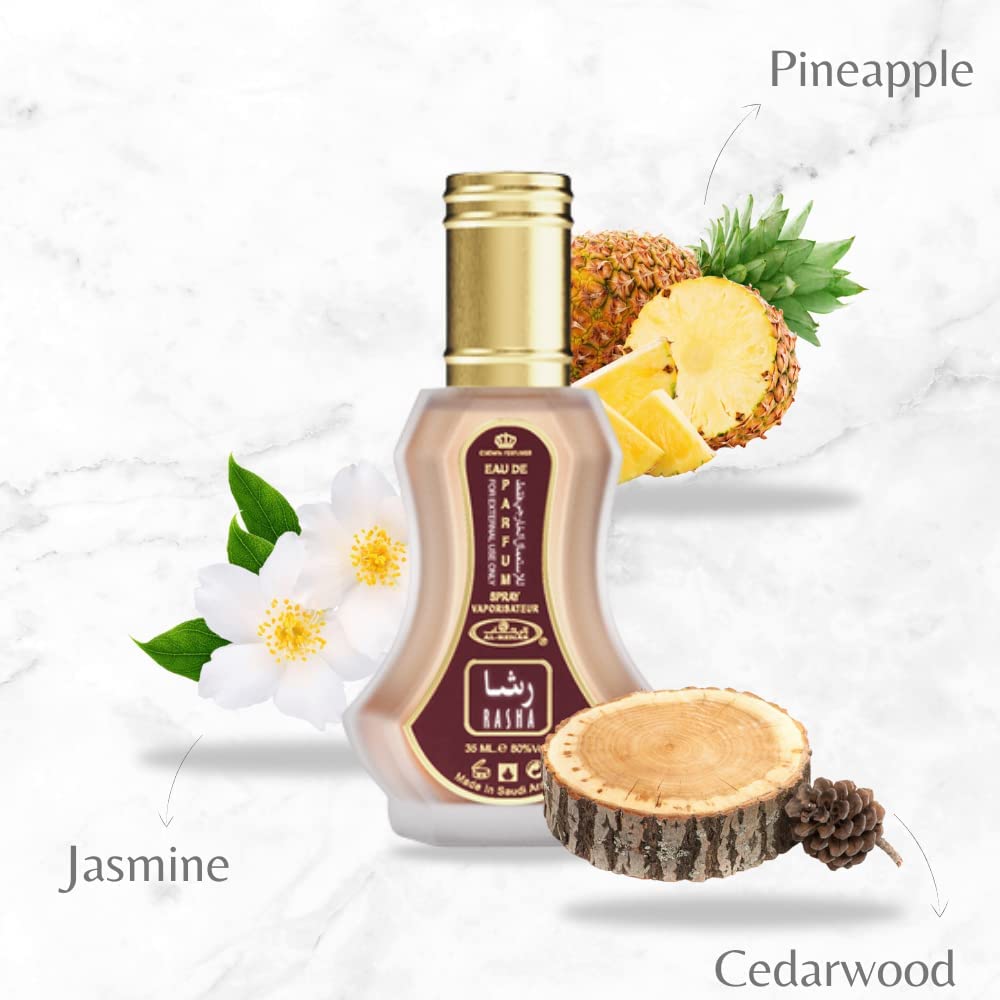 Foto 3 pulgar | Perfume Al Rehab Perfumes Rasha Eau De Parfum Para Mujer, 35 Ml - Venta Internacional.