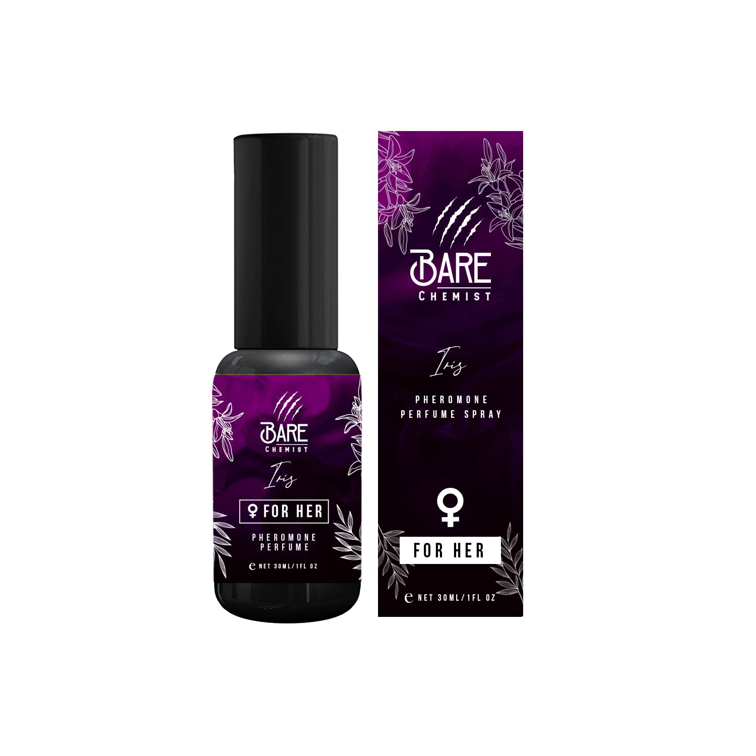Foto 2 pulgar | Perfume Bare Chemist Iris Pheromone Para Mujer, 30 Ml - Venta Internacional.