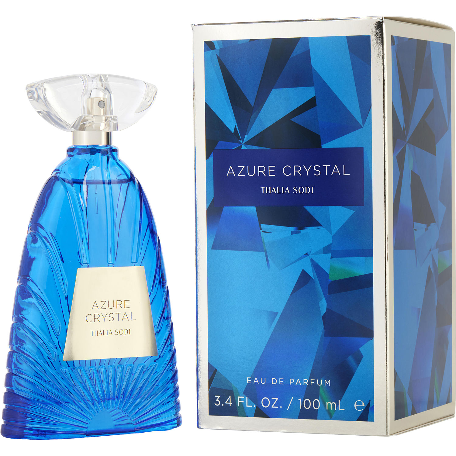 Foto 2 pulgar | Perfume Thalia Sodi Azure Crystal Eau De Parfum Para Mujer, 100 Ml - Venta Internacional.