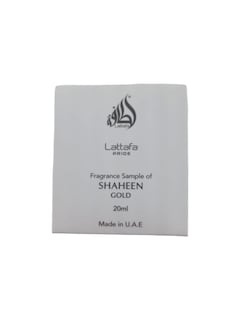 Foto 3 | Perfume Lattafa Shaheen Gold, Eau De Parfum, 20 Ml, 0.67 Oz, Unisex - Venta Internacional.