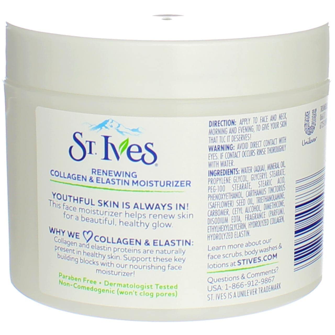 Foto 7 pulgar | Hidratante Facial St. Ives, Colágeno, Elastina Revitalizante, 283 G - Venta Internacional.