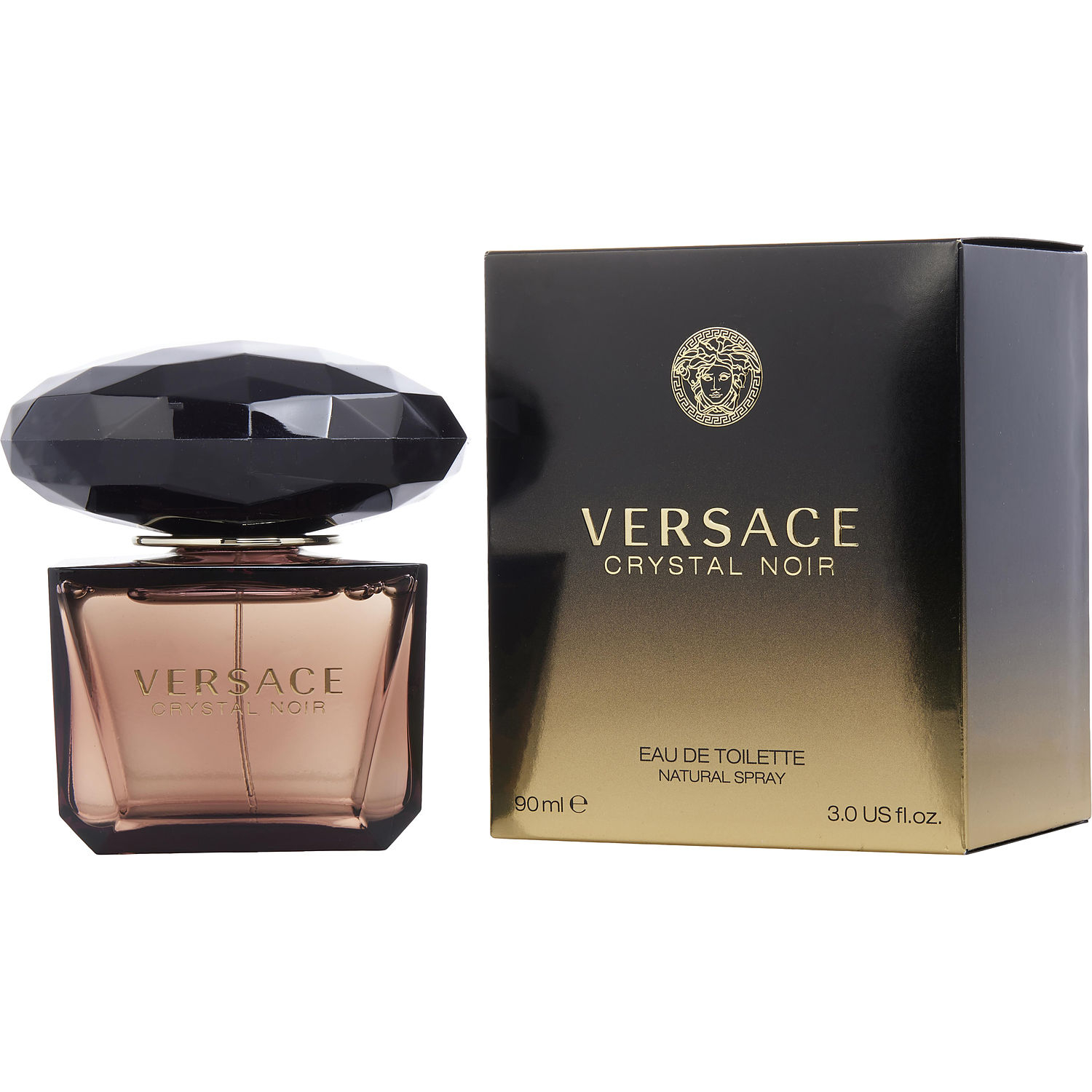 Foto 2 pulgar | Versace Crystal Noir Edt Spray 3 Oz - Venta Internacional.