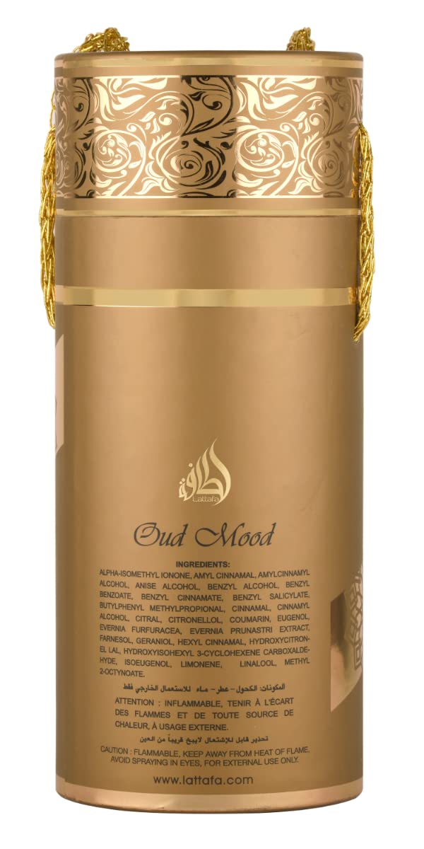 Foto 5 pulgar | Perfume Lattafa Aoud Mood Elixir, 100 Ml, Eau De Parfum En Aerosol - Venta Internacional.