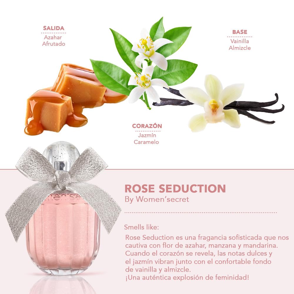 Foto 4 pulgar | Perfume Secret Rose Seduction Para Mujer, 100 Ml - Venta Internacional.