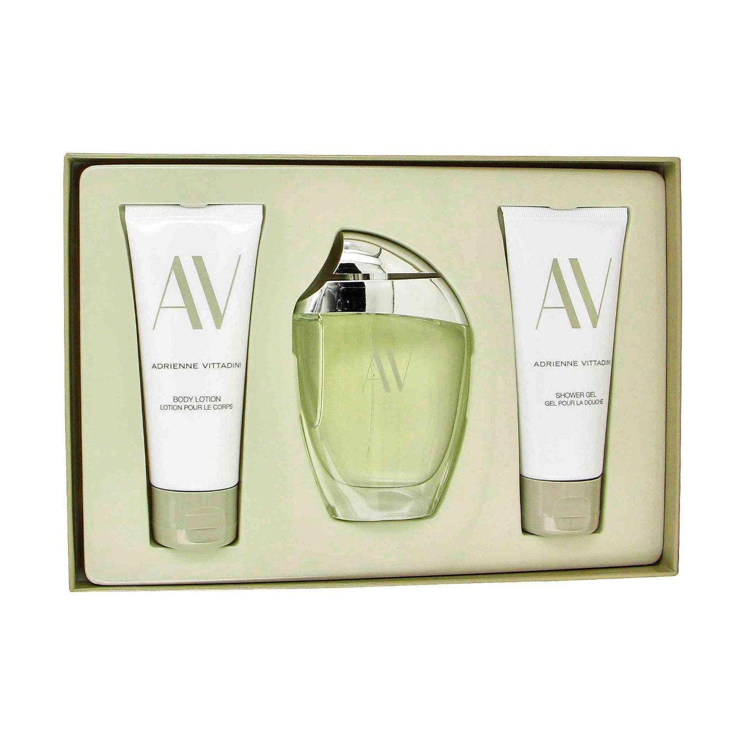 Set De Regalo De Perfume Adrienne Vittadini Av Para Mujer, 90 Ml, 3 Piezas - Venta Internacional.